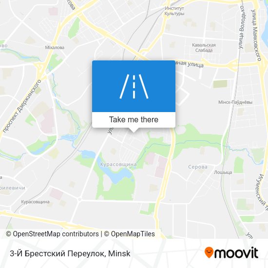 3-Й Брестский Переулок map