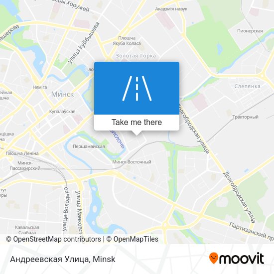 Андреевская Улица map