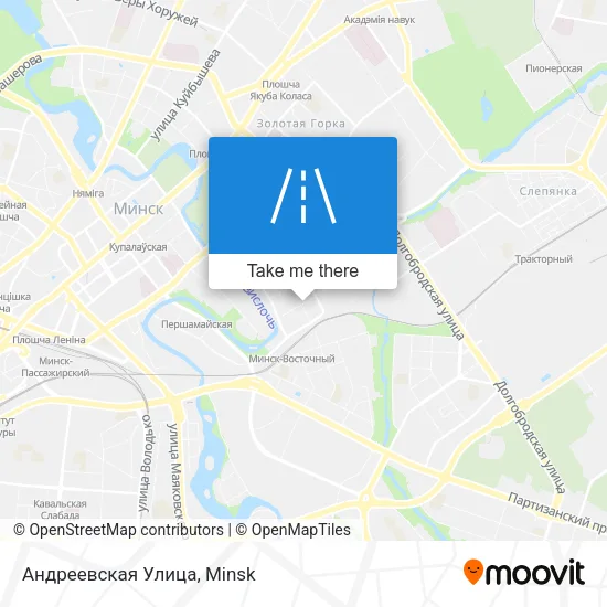 Андреевская Улица map