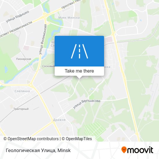 Геологическая Улица map