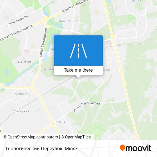 Геологический Переулок map