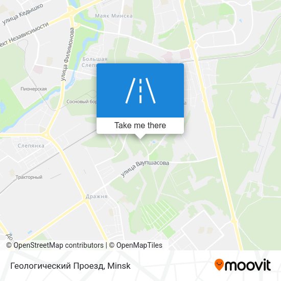 Геологический Проезд map