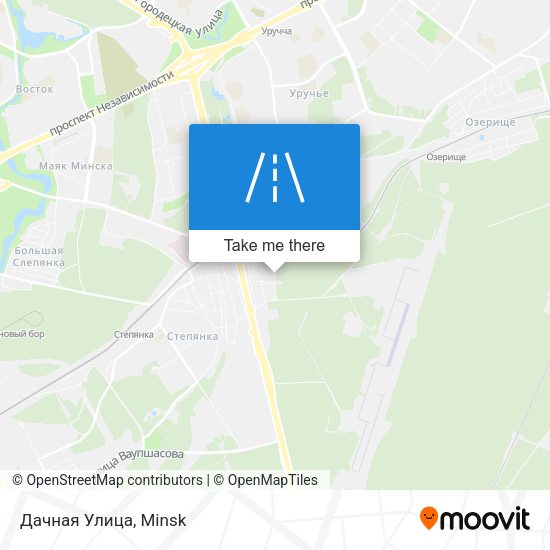 Дачная Улица map