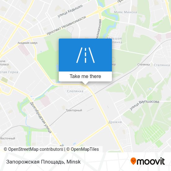 Запорожская Площадь map