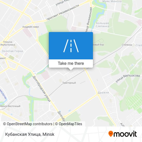 Кубанская Улица map