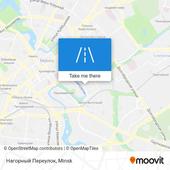 Нагорный Переулок map