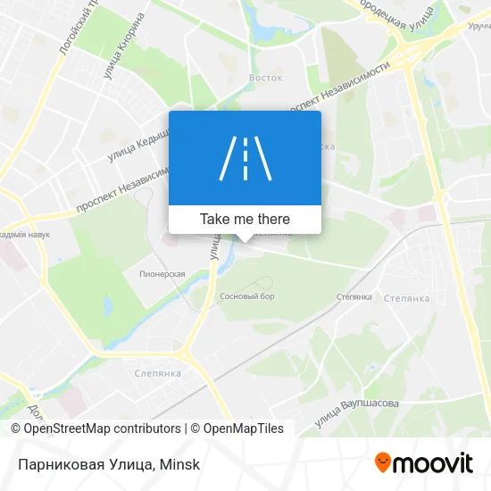 Парниковая Улица map