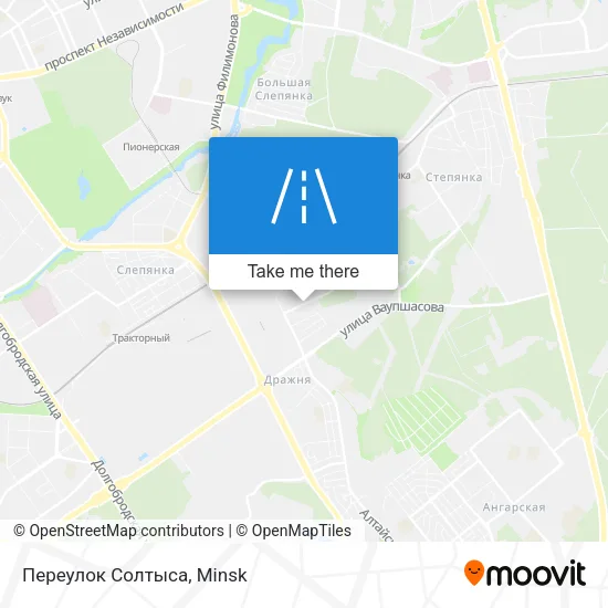Переулок Солтыса map