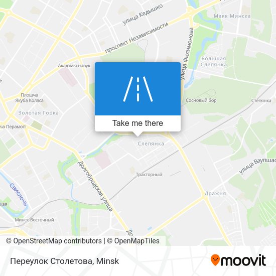 Переулок Столетова map