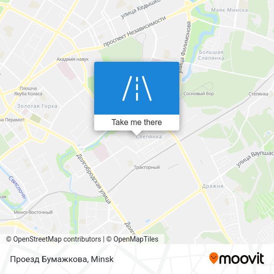 Проезд Бумажкова map