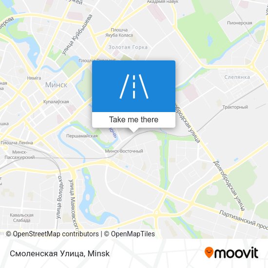 Смоленская Улица map
