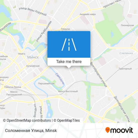 Соломенная Улица map