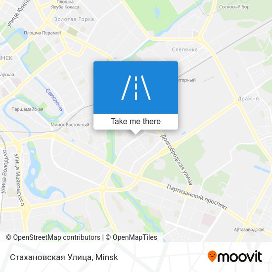 Стахановская Улица map