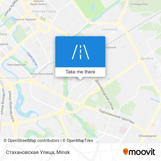 Стахановская Улица map