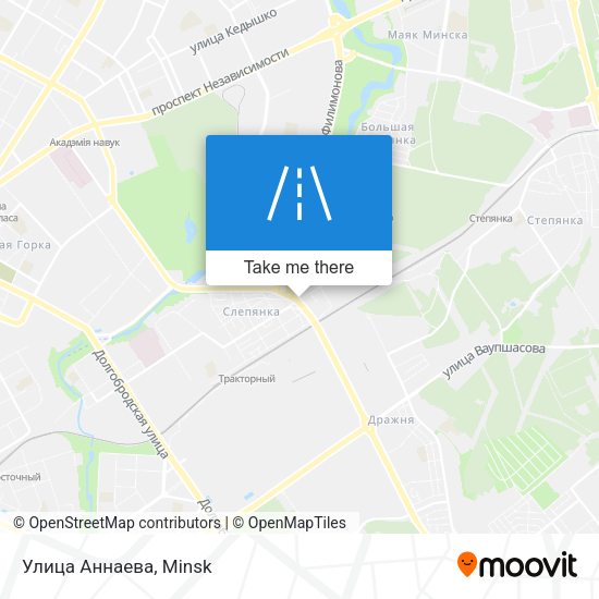 Улица Аннаева map