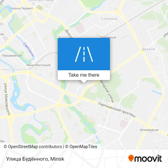 Улица Будённого map