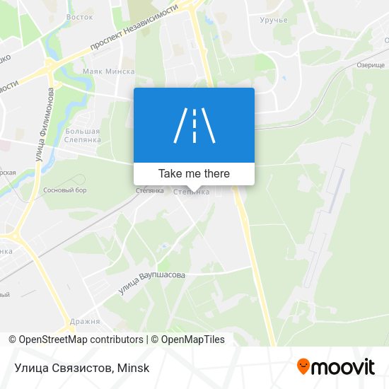 Улица Связистов map