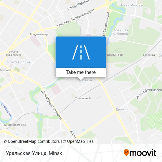 Уральская Улица map