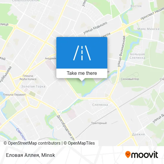 Еловая Аллея map