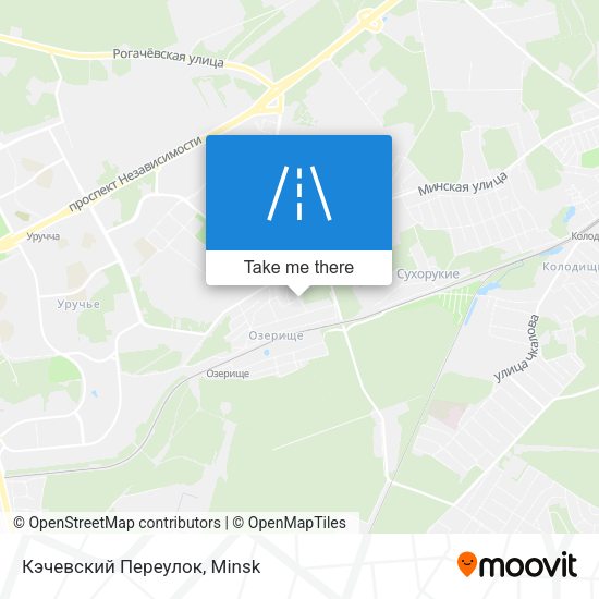 Кэчевский Переулок map
