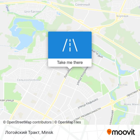 Логойский Тракт map