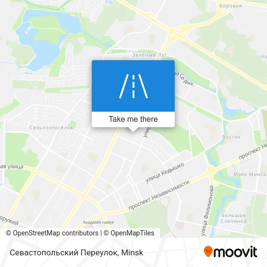 Севастопольский Переулок map