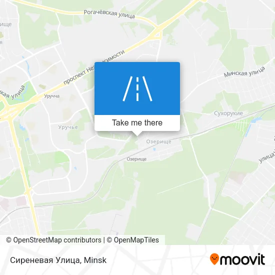 Сиреневая Улица map