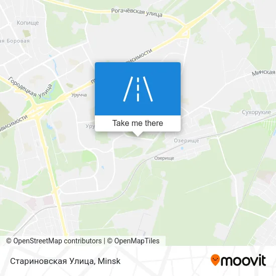 Стариновская Улица map