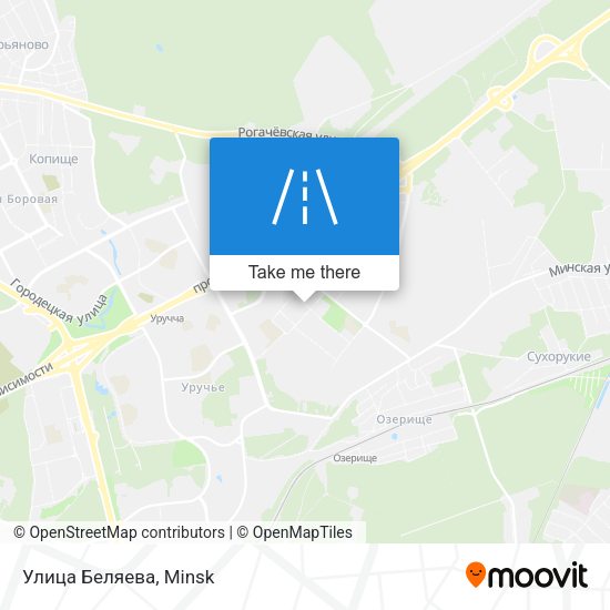 Улица Беляева map
