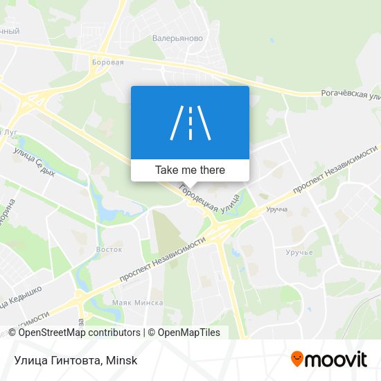 Улица Гинтовта map