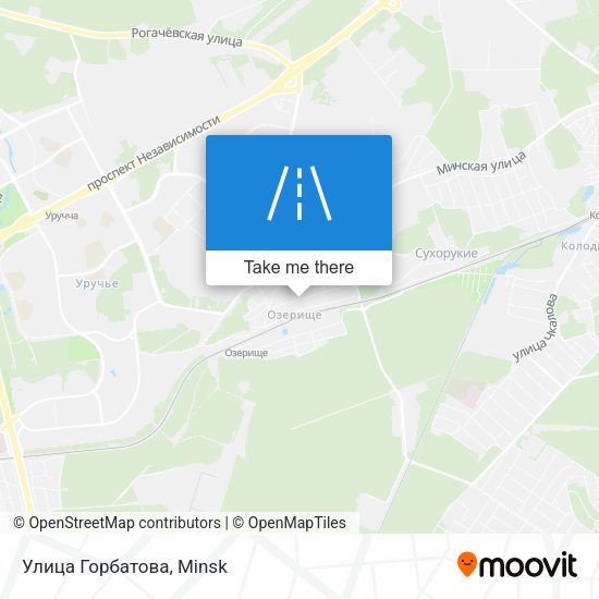 Улица Горбатова map