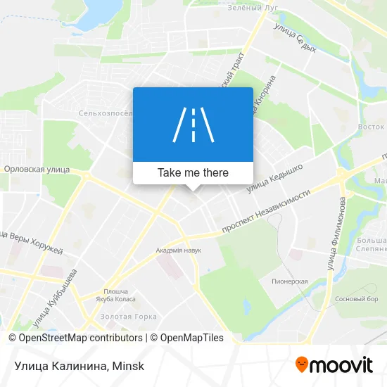 Улица Калинина map