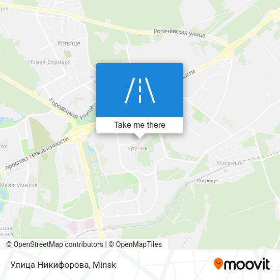Улица Никифорова map