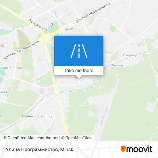 Улица Программистов map