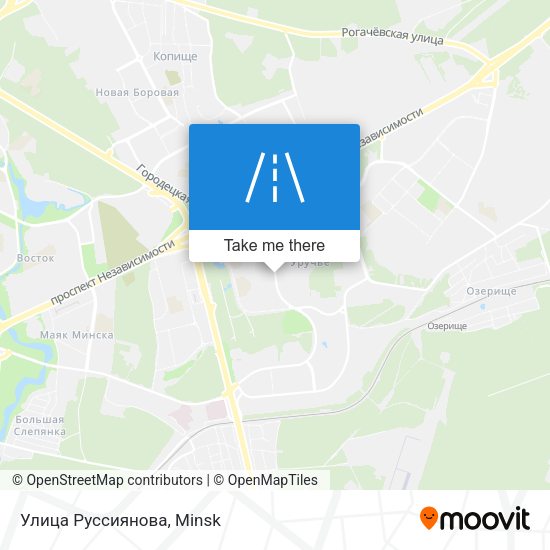 Улица Руссиянова map