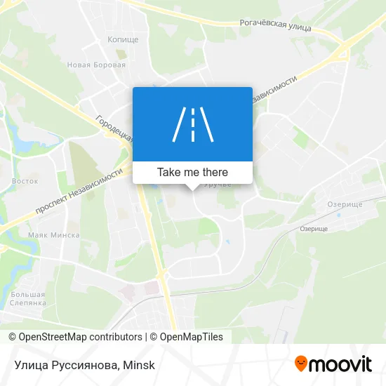 Улица Руссиянова map