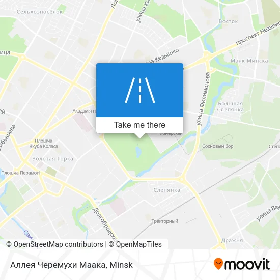 Аллея Черемухи Маака map
