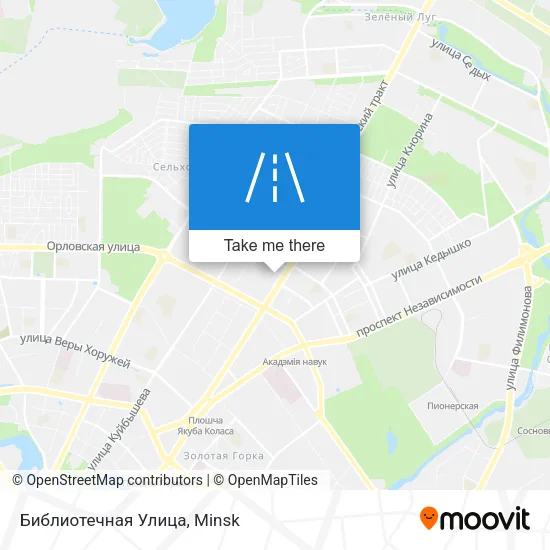 Библиотечная Улица map