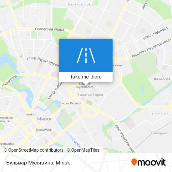 Бульвар Мулявина map