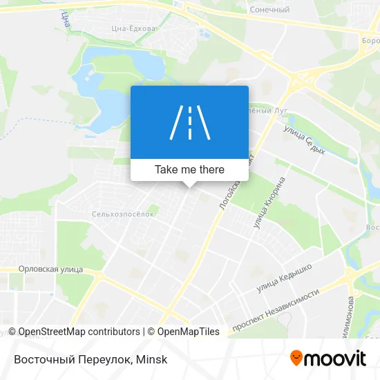 Восточный Переулок map