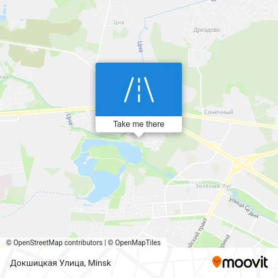 Докшицкая Улица map