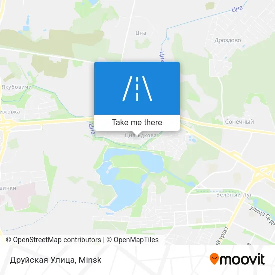 Друйская Улица map
