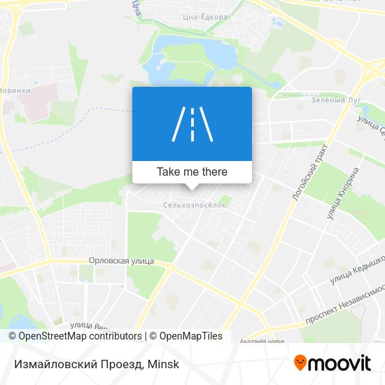 Измайловский Проезд map