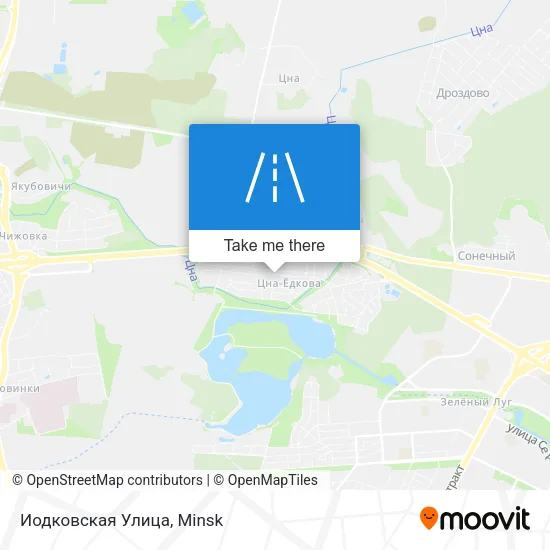 Иодковская Улица map