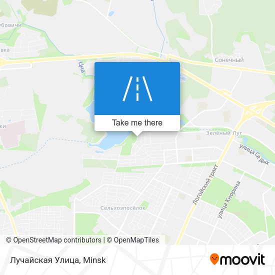 Лучайская Улица map