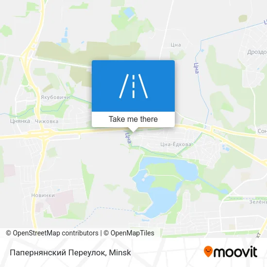 Папернянский Переулок map