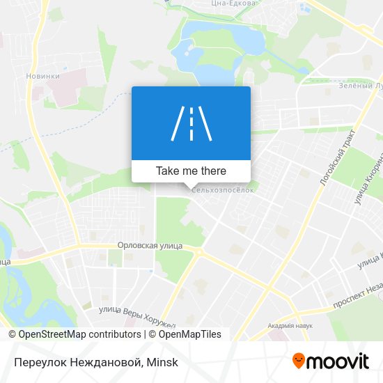 Переулок Неждановой map