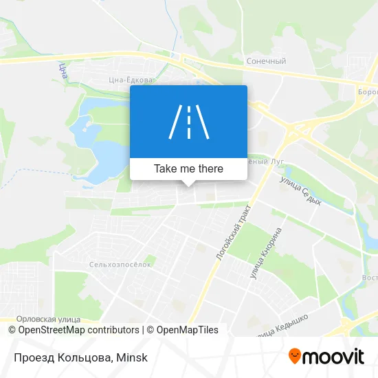 Проезд Кольцова map