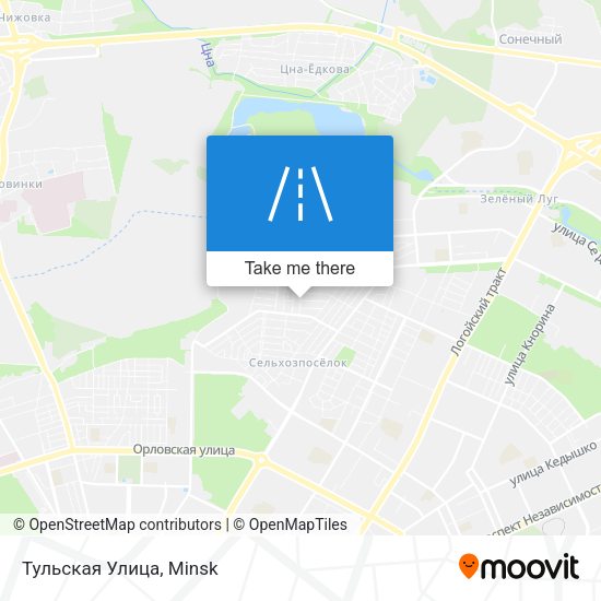 Тульская Улица map