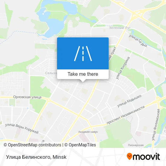 Улица Белинского map
